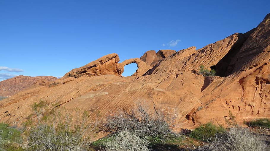 valley of fire, nevada, usa, rock, rock - object, rock formation, solid, sky, scenics - nature, beauty in nature