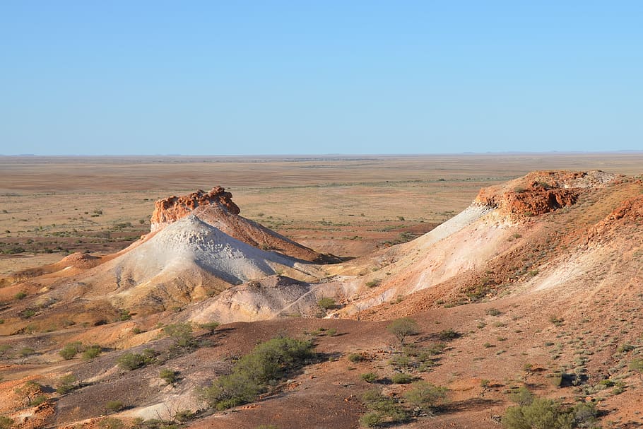 The Breakaways, Breakaways, Coober Pedy, paisaje, desierto, interior, roca, arena, árido, australia
