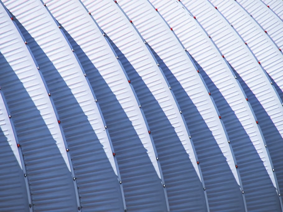 abstract, building, futuristic, curve, modern, roof, steel, ceiling, architecture, pattern