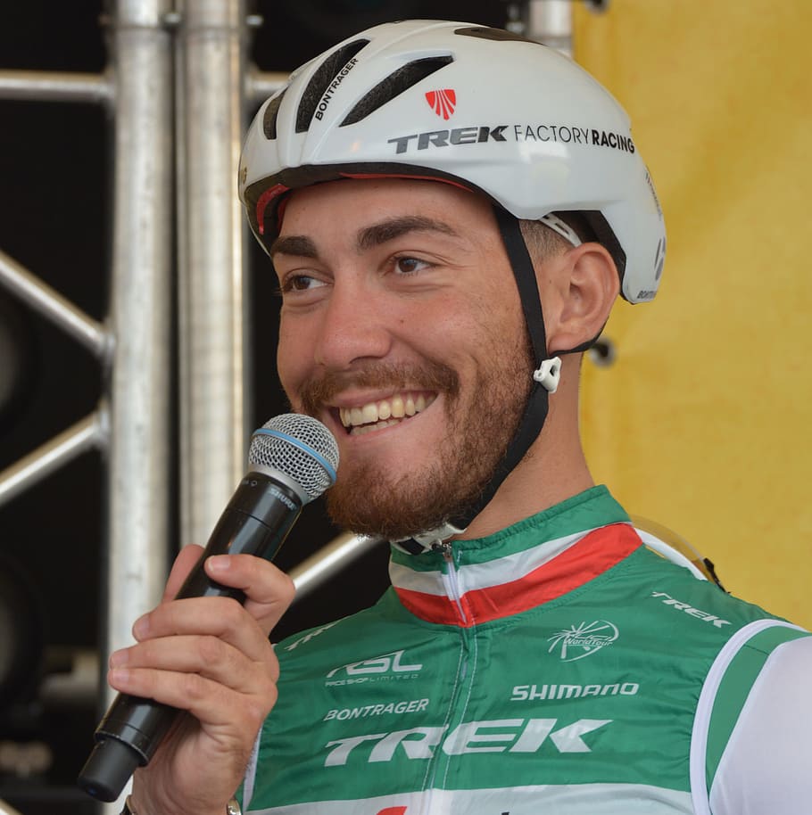 Professional, Road Bicycle Racer, professional road bicycle racer, interview, italian champion, people, cyclist, champion, man, winner