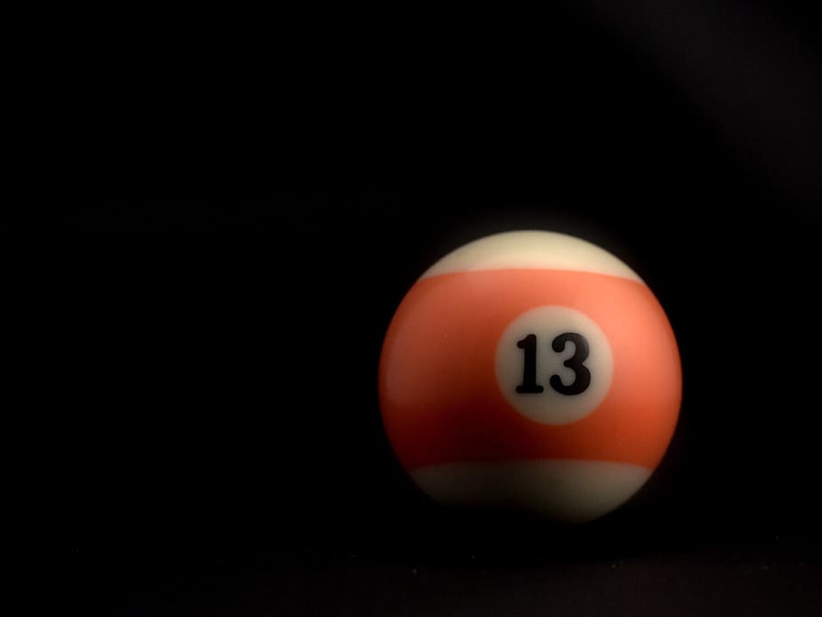 red, white, 13, billiard, ball, vector, art, billiards, black, bilardkugeln