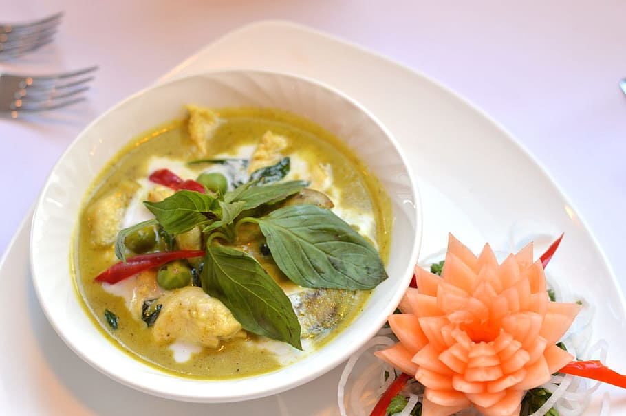 thai, green, curry, Thai Green Curry, Thai Food, thai restaurant, hot food, food and drink, healthy eating, food