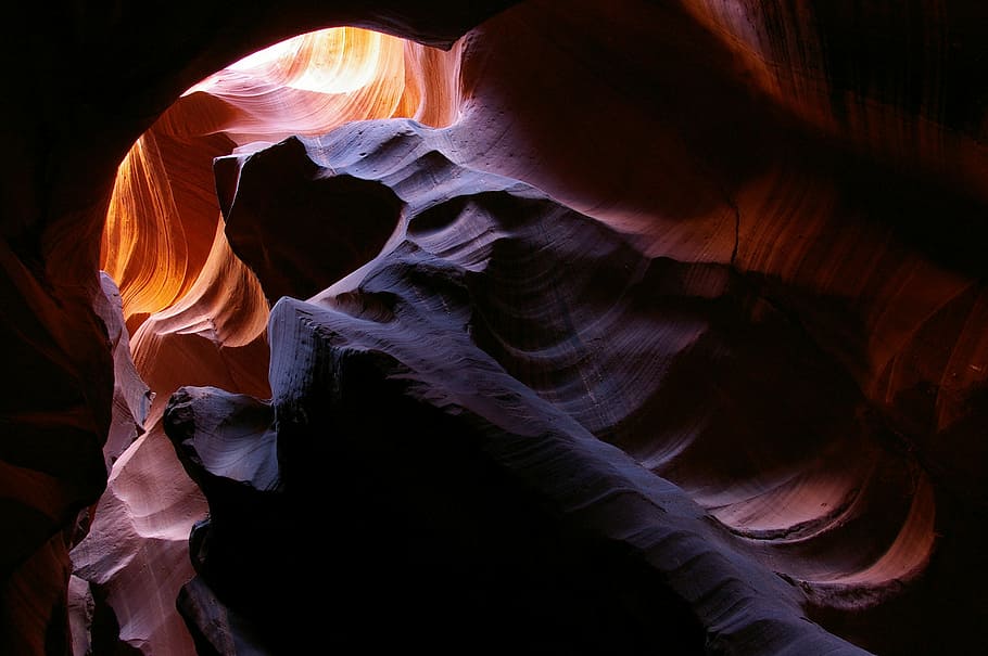 inside cave photography, canyon, hd wallpaper, nature, sandstone, beauty in nature, scenics, outdoors, close-up, day