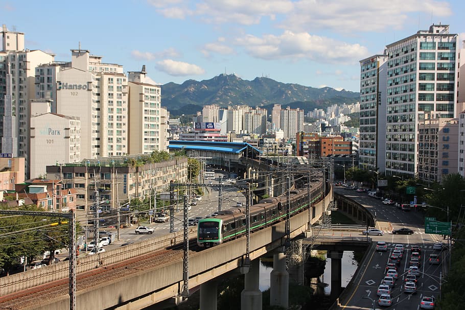 train, subway, republic of korea, south korea subway, transportation, railway, electric motors, commuting, electric, coach