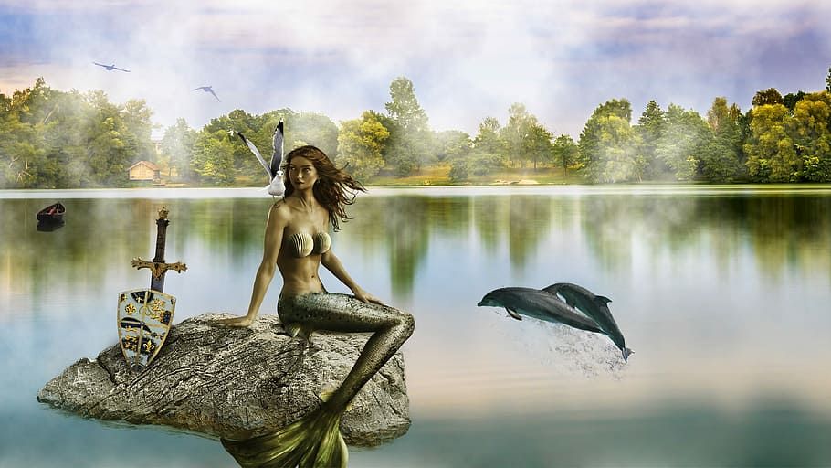 Mermaid depiction