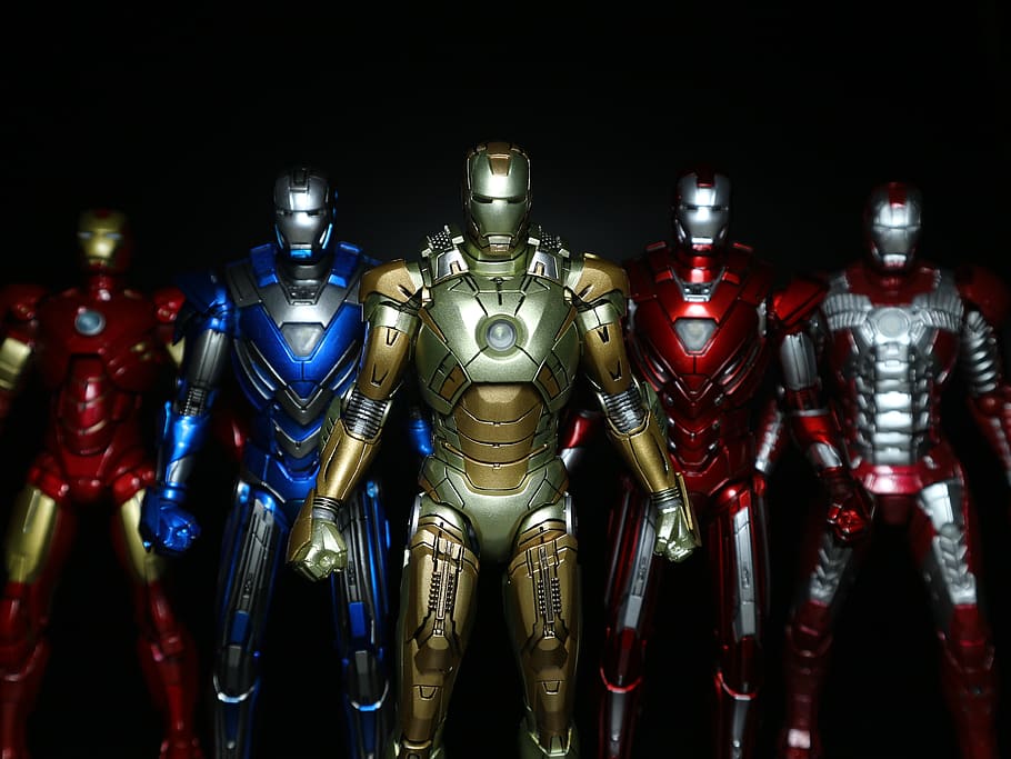 iron man, maravilla, superhéroe, vengadores, rígido, hierro, película, traje, dibujos animados, cómics