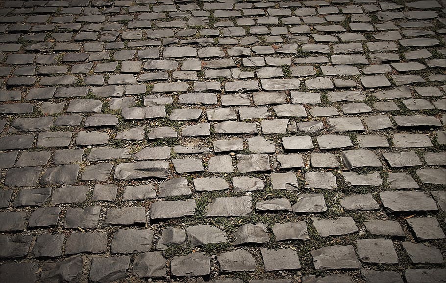 surface, pavers, gray, stone, pavement, grey, uneven, tempered, the stones, paved