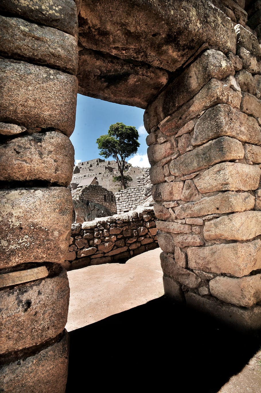 遺跡の石の壁, 昼間, マチュピチュ, 世界の不思議, ペルー, クスコ, クスコペルー, 石クスコ, ケチュア, インカ