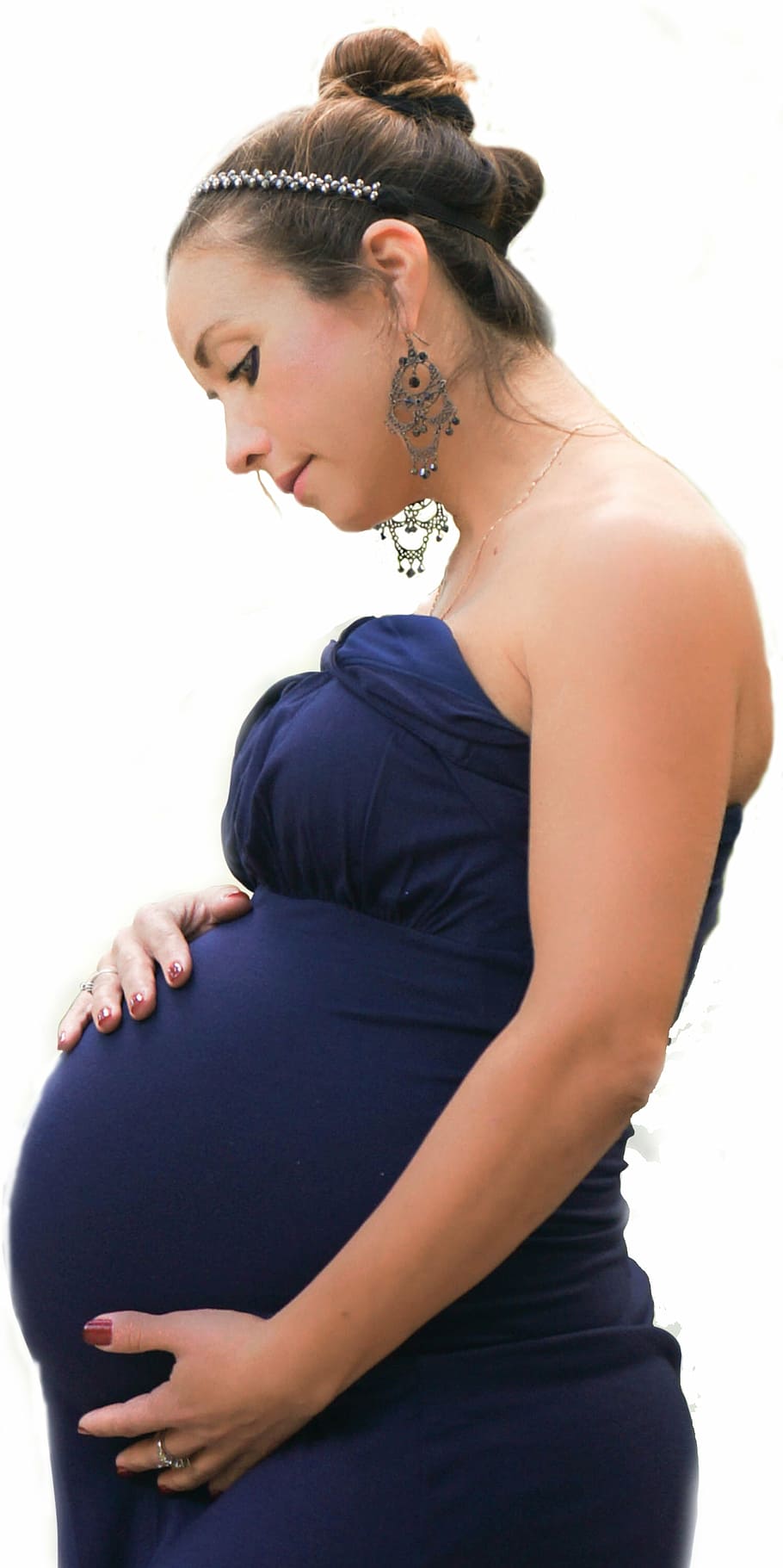 woman, holding, belly, women, pregnancy, maternal, mama, pregnant, female, future mom