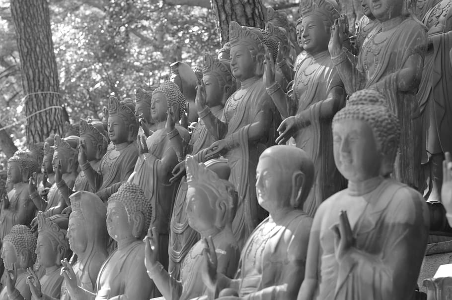 buddha statues, buddhism, si 廟, human representation, representation, male likeness, art and craft, spirituality, statue, religion