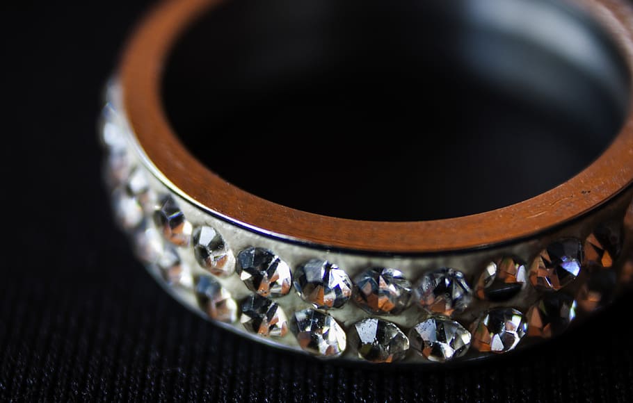 Rings, Diamonds, Jewel, ring, rhinestones, commitment, stone, close-up, luxury, indoors