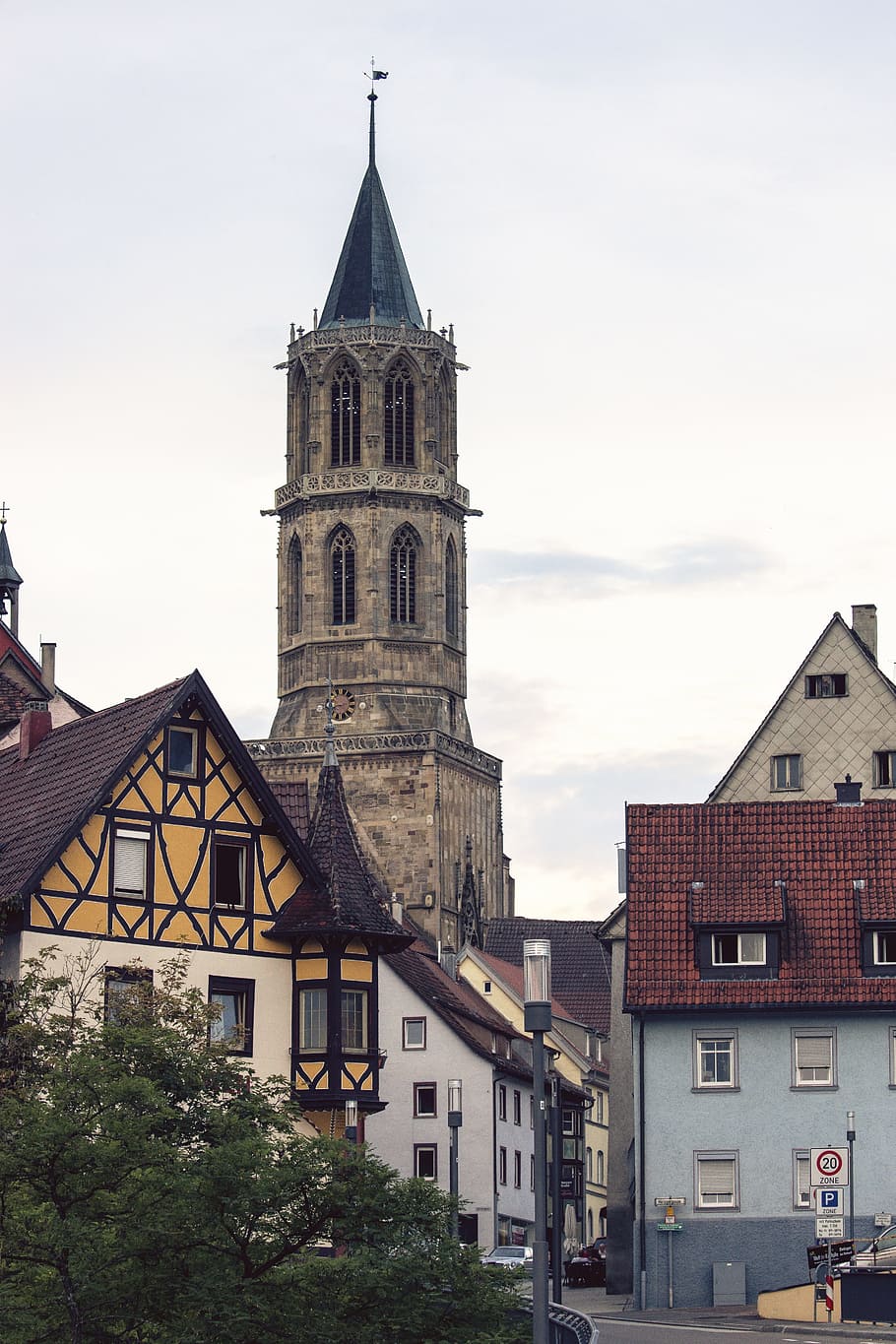 rottweil, baden württemberg, germany, southern germany, places of interest, downtown, church, historically, homes, city