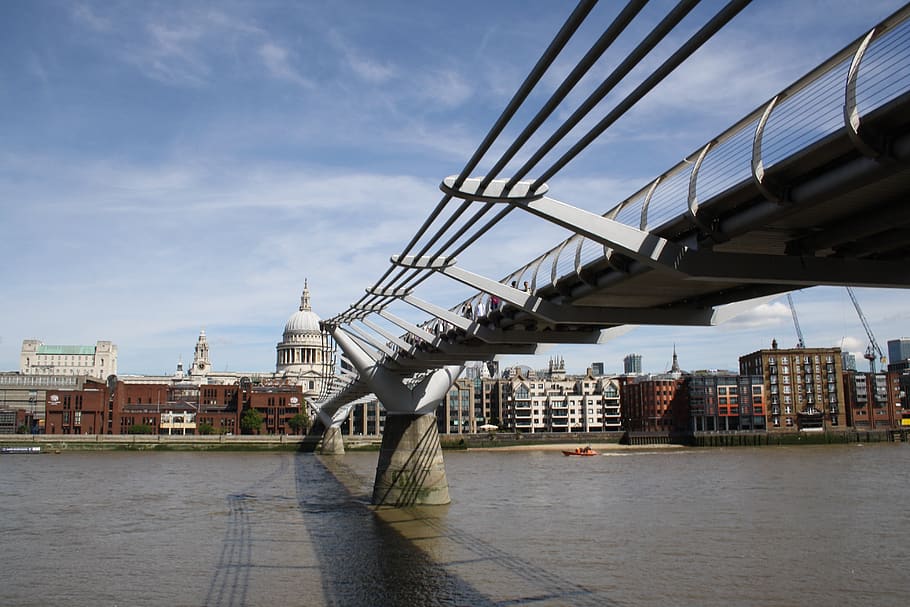 río Támesis, Londres, Reino Unido, horizonte, Inglaterra, arquitectura, punto de referencia, ciudad, Westminster, río