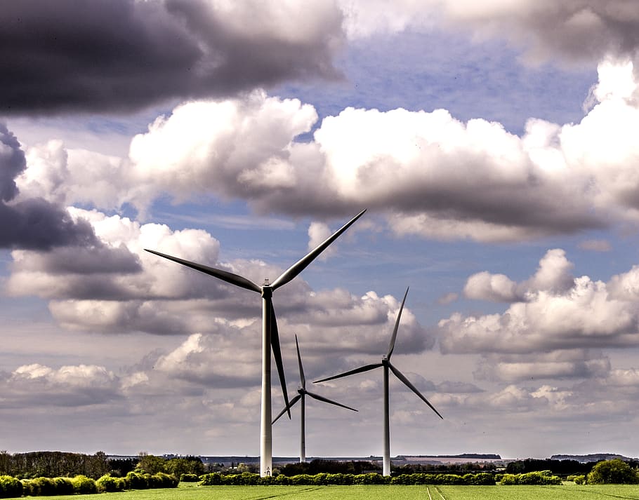 windmill, electricity, turbine, wind, power, generator, energy, wind turbine, technology, alternative