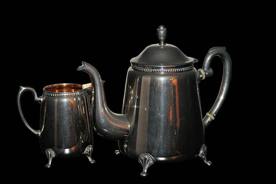 pot, coffee pot, milk can, vessel, drink, teapot, cup, cultures, single Object, tea - Hot Drink