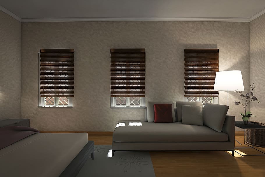 room, tennis, living room, project, 3d, graphics, modern, style, replacement lamp, the window