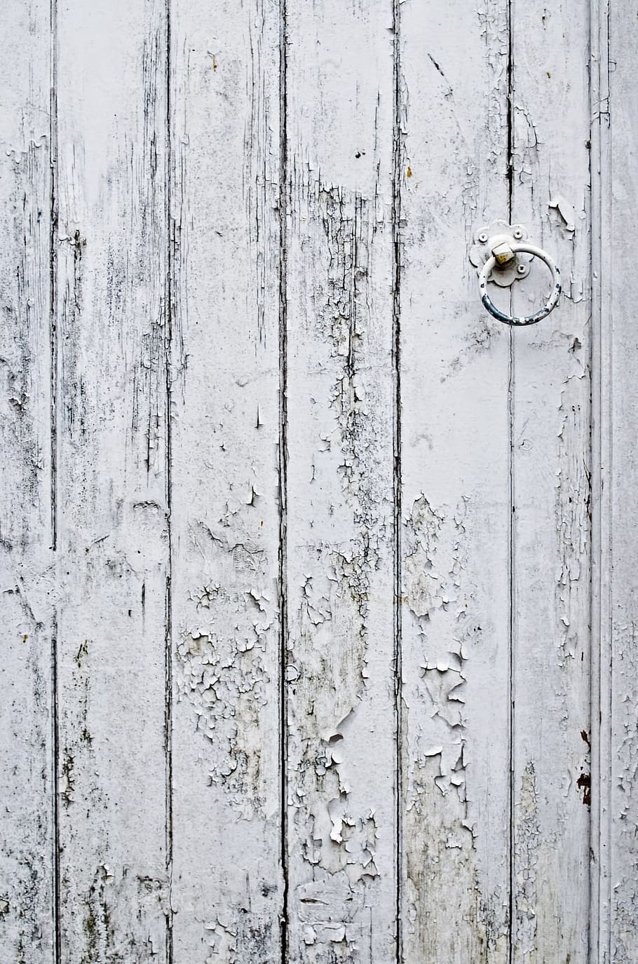 white, wooden, door, door knocker, gates, wood, late, countertops, paint, pattern