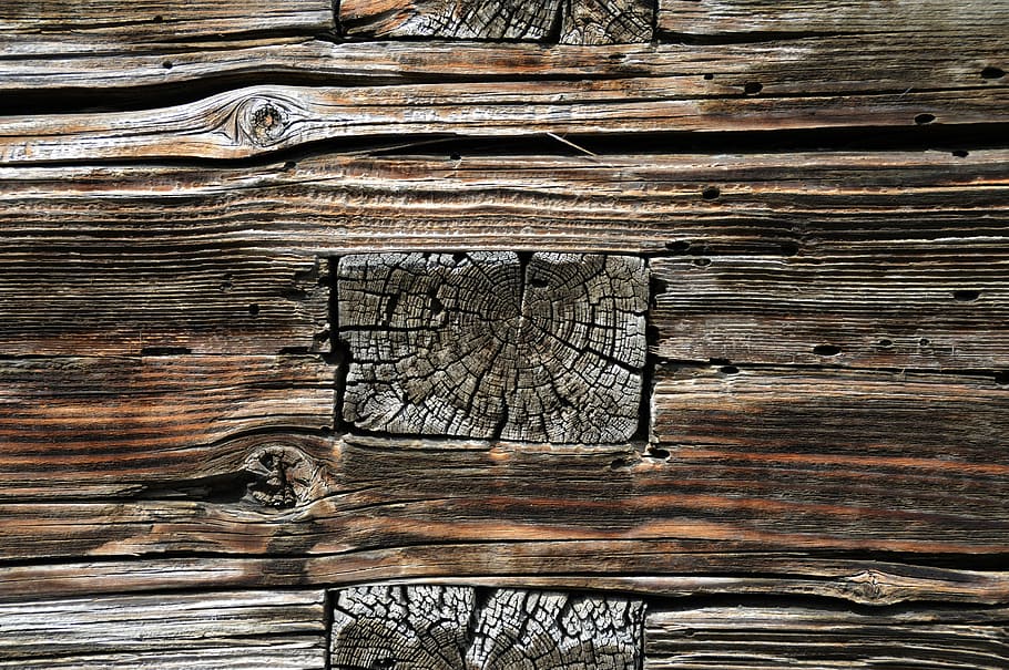 close, brown, wooden, board, close up, texture, wood grain, weathered, washed off, wooden structure
