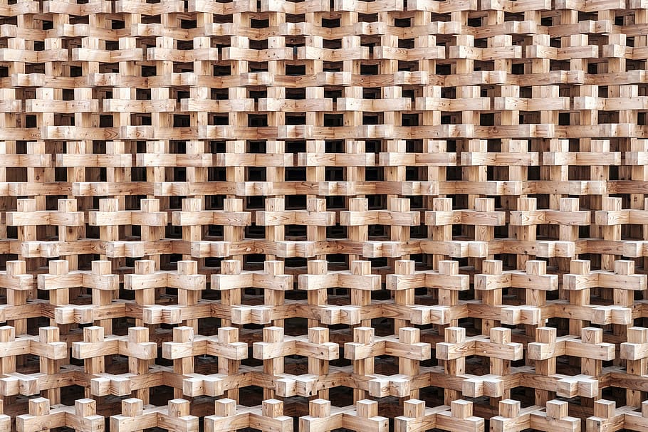 untitled, wood, brown, symmetry, collection, bricks, cross, cuts, backgrounds, pattern