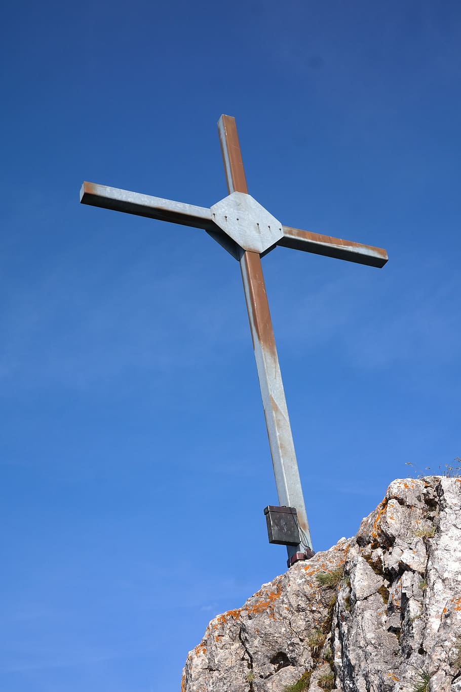 Summit Cross, Summit, Cross, Rough, Horn, summit, cross, rough horn, alpine, allgäu alps, religion