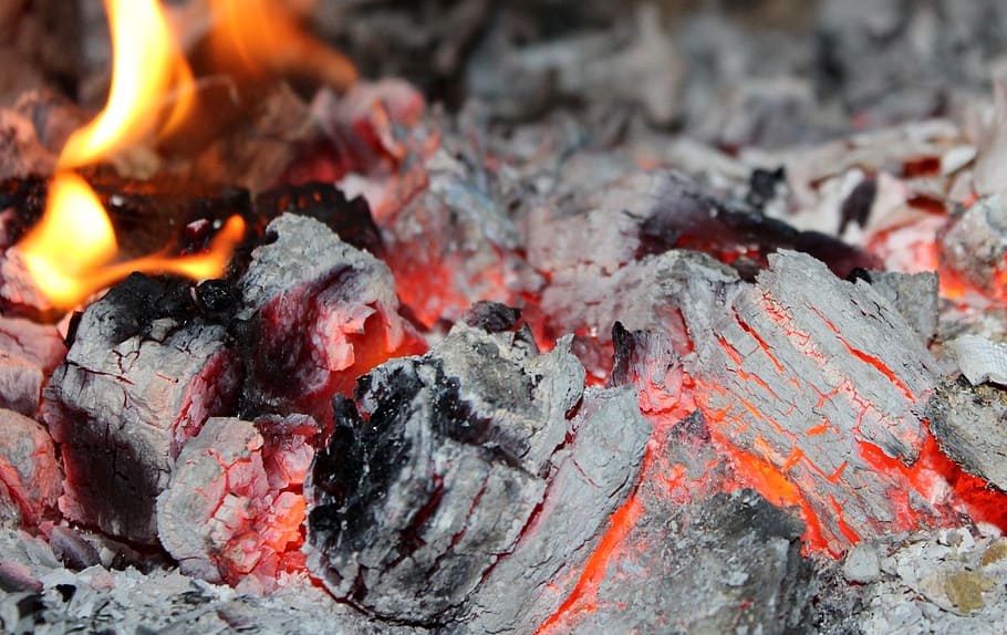 ash, hearth, damping, heat, censer, heating, temperature, fire, burning, fire - natural phenomenon