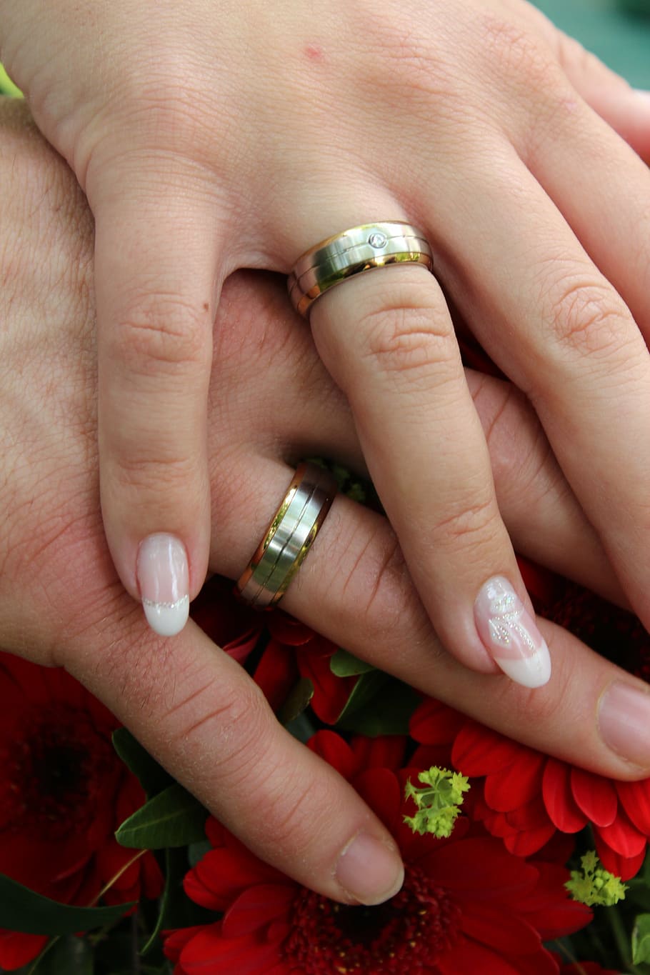 ring, hand, wedding, love, marriage, woman, fingernails, hands, finger jewelry, jewellery