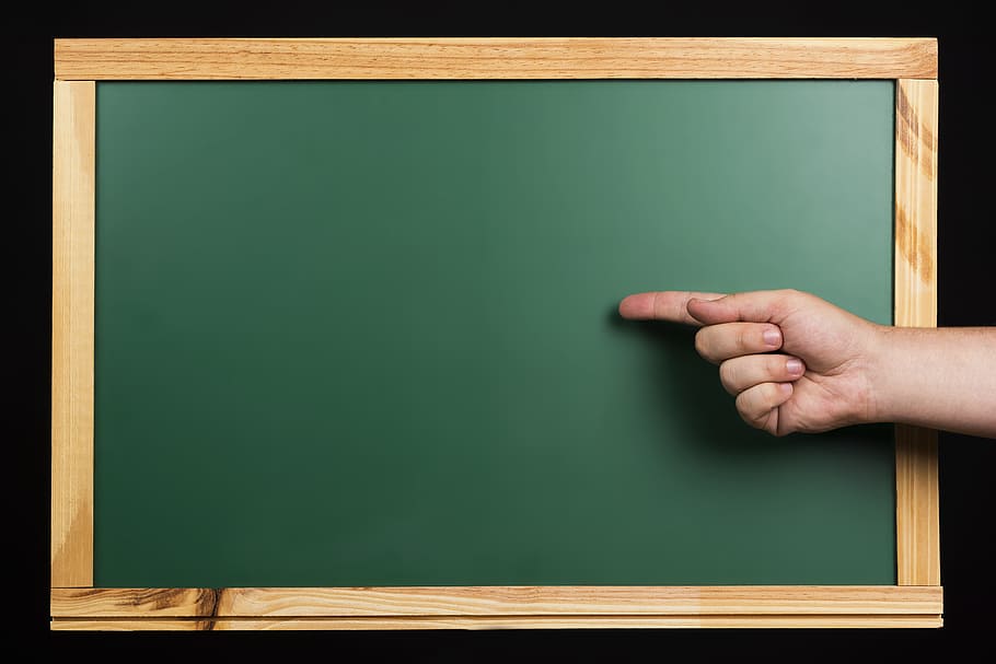 person, index finger, chalkboard, digital, wallpaper, blackboard, school, frame, green, texture