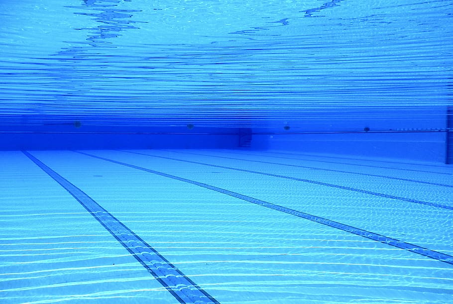 kolam renang tanah, air, biru, kolam renang, kolam renang luar ruangan, bawah air, kolam, tidak ada orang, pola, alam