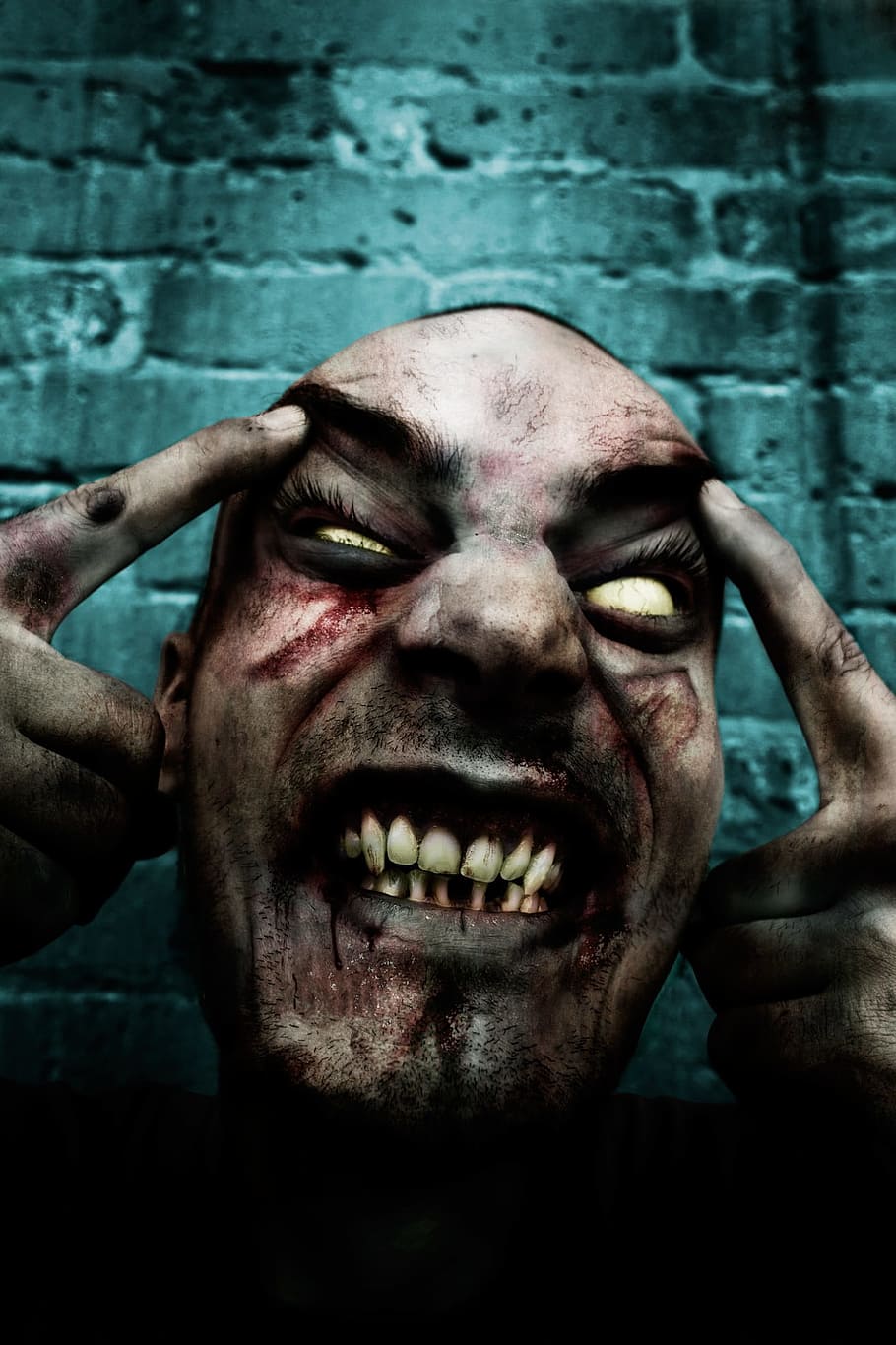 ilustrasi wajah orang zombie, zombie, wajah, orang, ilustrasi, horor, menakutkan, ketakutan, mayat hidup, mimpi buruk