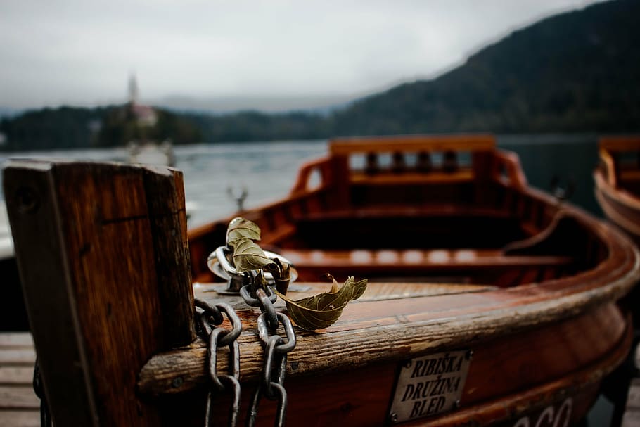 untitled, wood, wooden, boat, water, transportation, chain, leaf, adventure, outdoor