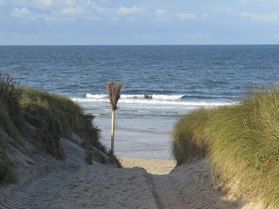 Beach, Sylt, Transition, North Sea, island, sea, horizon over water, nature, water, tranquil scene