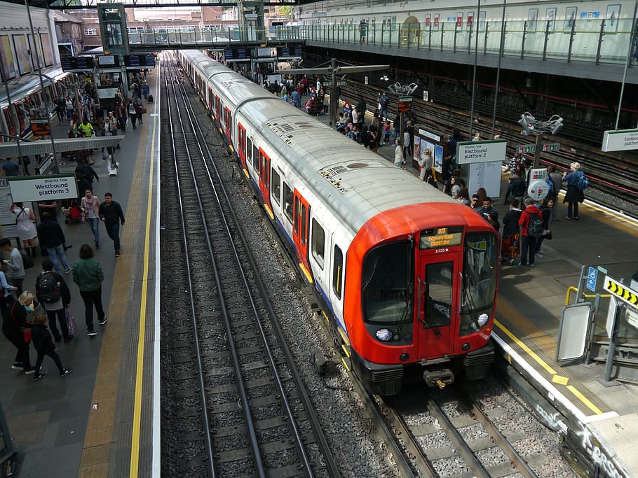 tube train, london undergound, railway, train, subway train, travel, transportation, metro, transit, passenger