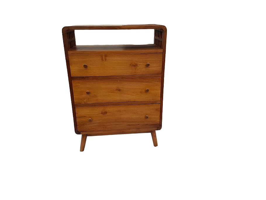 Chest Of Drawers, Console, Wood, the console, piece of furniture, indonesia, solid, beautiful, retro, wood - material