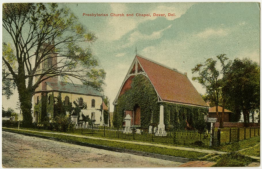 dover presby, early, 1900s, Dover, Presby, Delaware, chapel, photos, public domain, United States