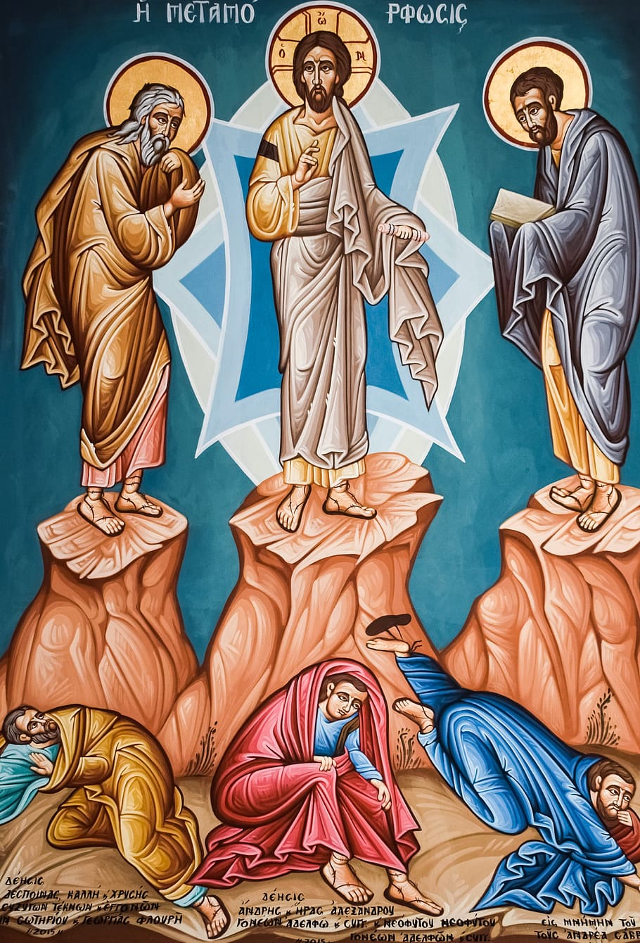transfiguration, christ, Transfiguration Of Christ, Iconography, painting, church, orthodox, religion, christianity, cyprus