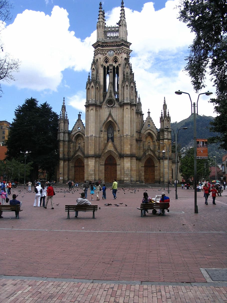 church, lady, lourdes, bogota colombia, Church of Our Lady of Lourdes, Bogota, Colombia, cathedral, chapel, photos