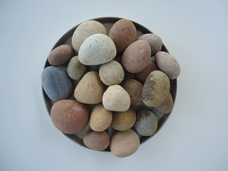 assorted, pebbles, black, container, stone, rocks, rock, brazil, crushed stone, gaspar