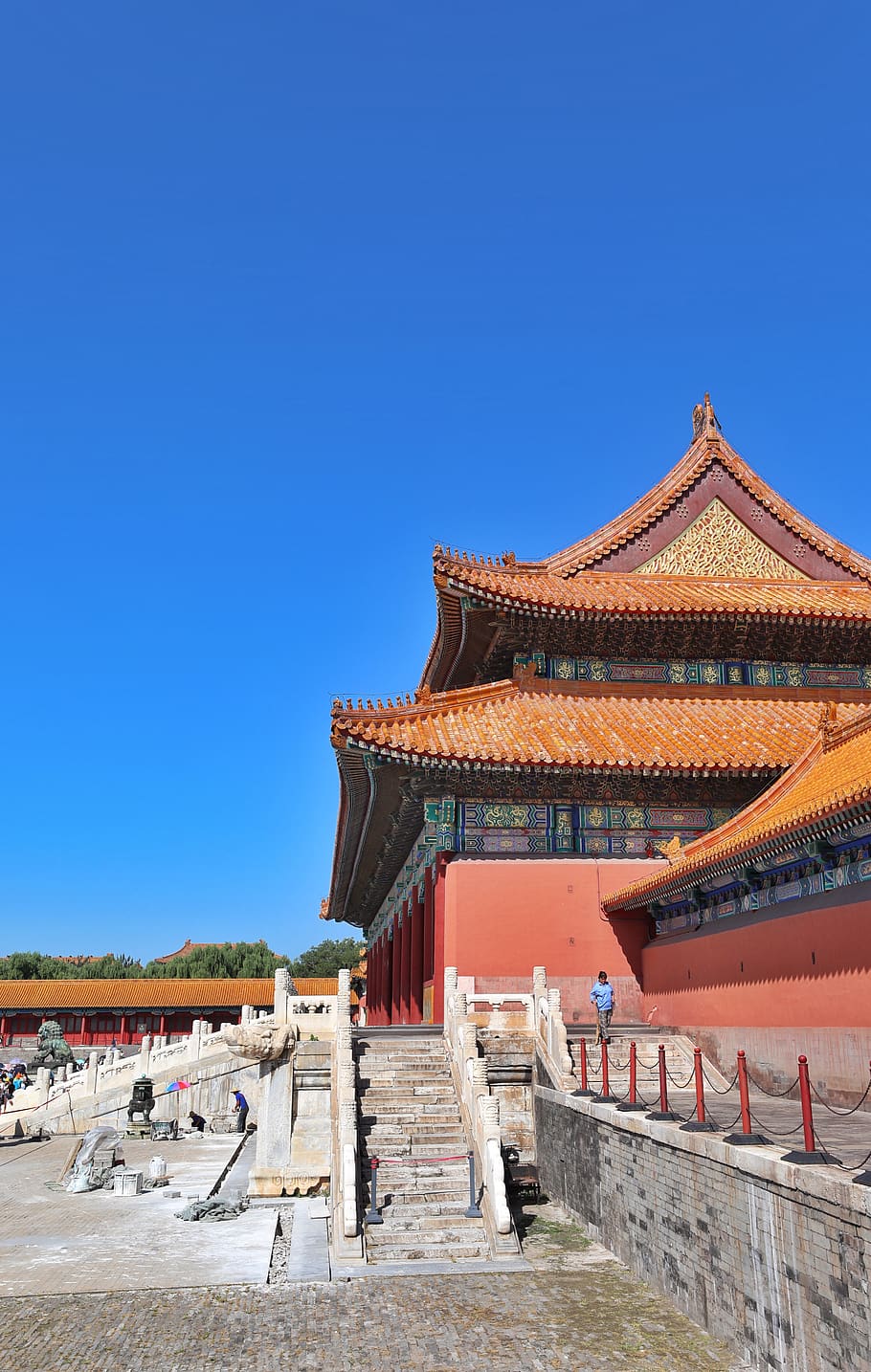 beijing, china, the national palace museum, wall, building, asia, palace, tourism, structure, architecture