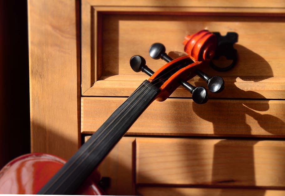 violin, music, art, shadows, strings, percussion, musical, concert, instrument, play