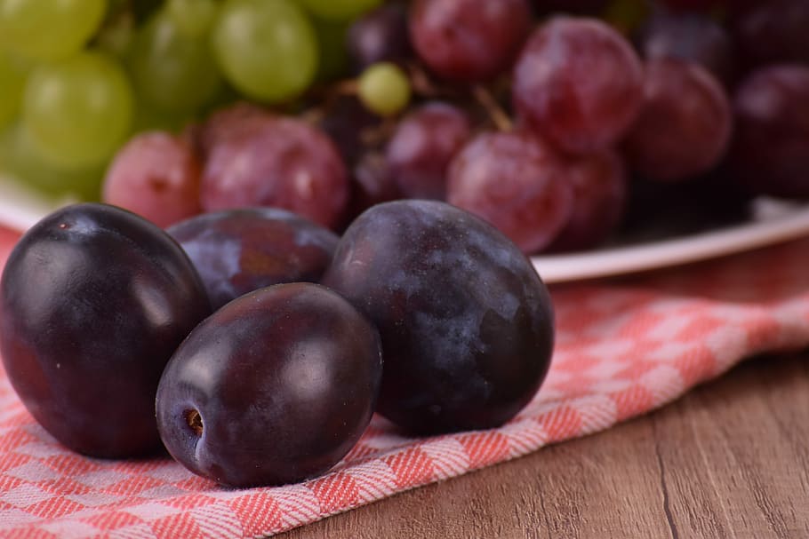fruit, food, healthy, berry, grape, plums, sweet, fresh, vegetarian, natural