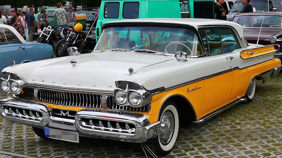 Automático, EUA, Oldtimer, anos 50, Automotivo, América, vintage, crom, clássico, carro velho