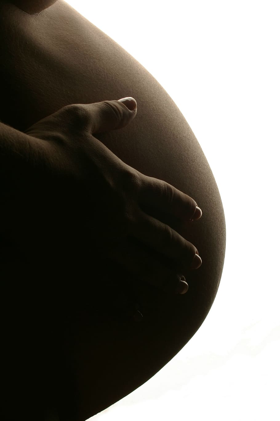wanita, menyentuh, perut, hamil, kehamilan, bersalin, ibu, kelahiran, bayi, kehidupan