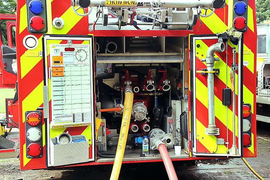 truk pemadam kebakaran, layanan darurat, penyelamatan, pemadam kebakaran, darurat, mesin, truk, api, kendaraan, layanan