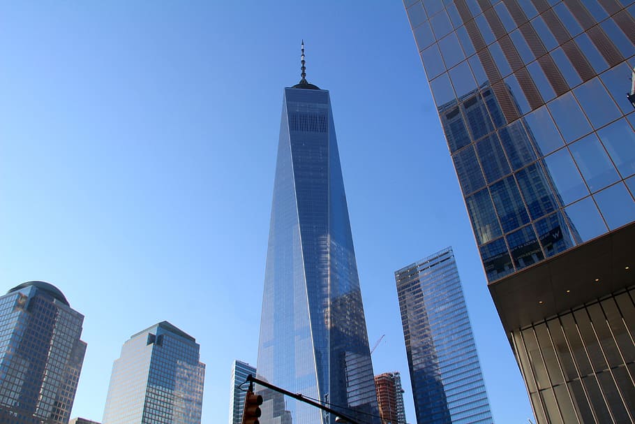 World Trade Center, WTC, Manhattan, centro de la ciudad, nuevo, York, ciudad, Nueva York, comercio, moderno