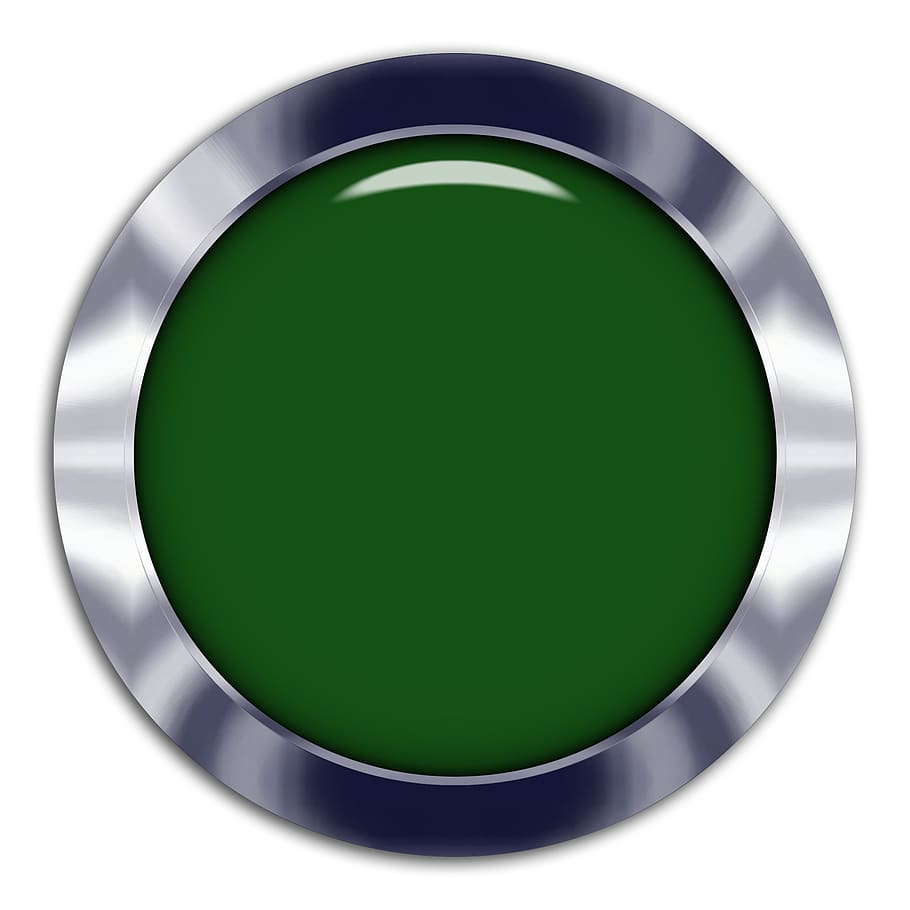 icono, botón, símbolo, brillante, diseño, vidrio, 3d, color verde, círculo, forma geométrica