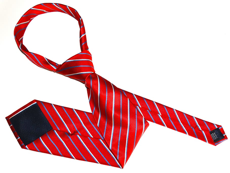 vermelho, cinza, listrado, gravata, empresário, profissão, vestuário de trabalho, negócios, roupas, fundo branco