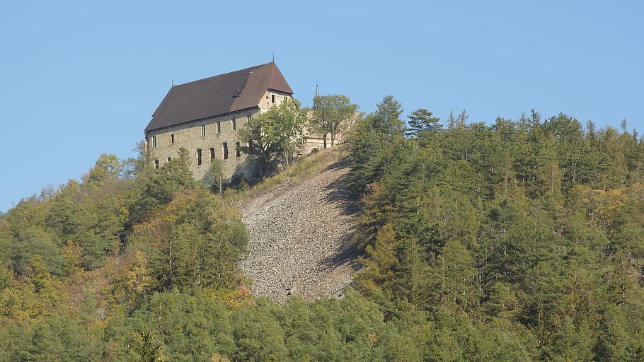 tocnik, castle, medieval castle, ruins, castle ruins, trip, czech republic, křivoklátsko, historically, old