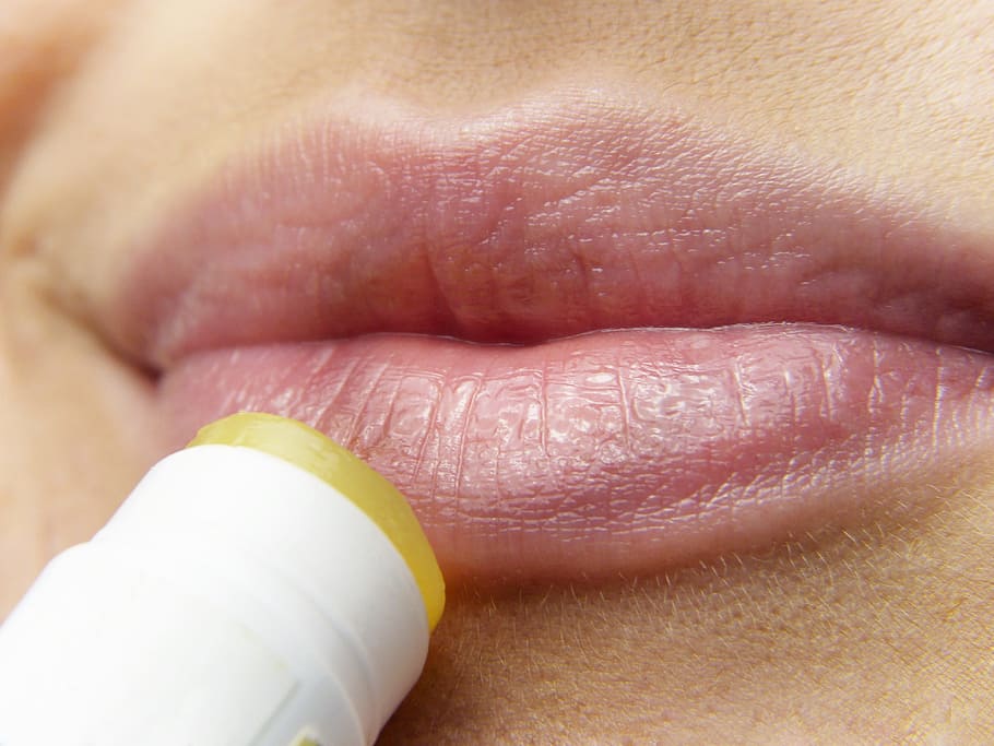 pink human lips, lips, lip care, lipstick, lip balm, self-made, bio, shea butter, jojoba oil, essential oils