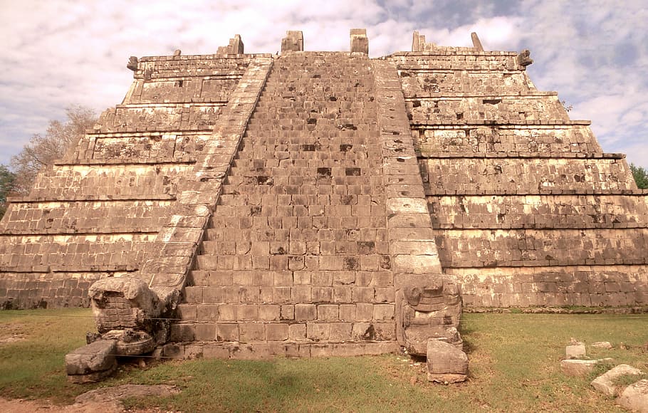 Yucatán, Chichén Itzá, México, historia, arquitectura, pasado, estructura construida, antiguo, destinos de viaje, cielo