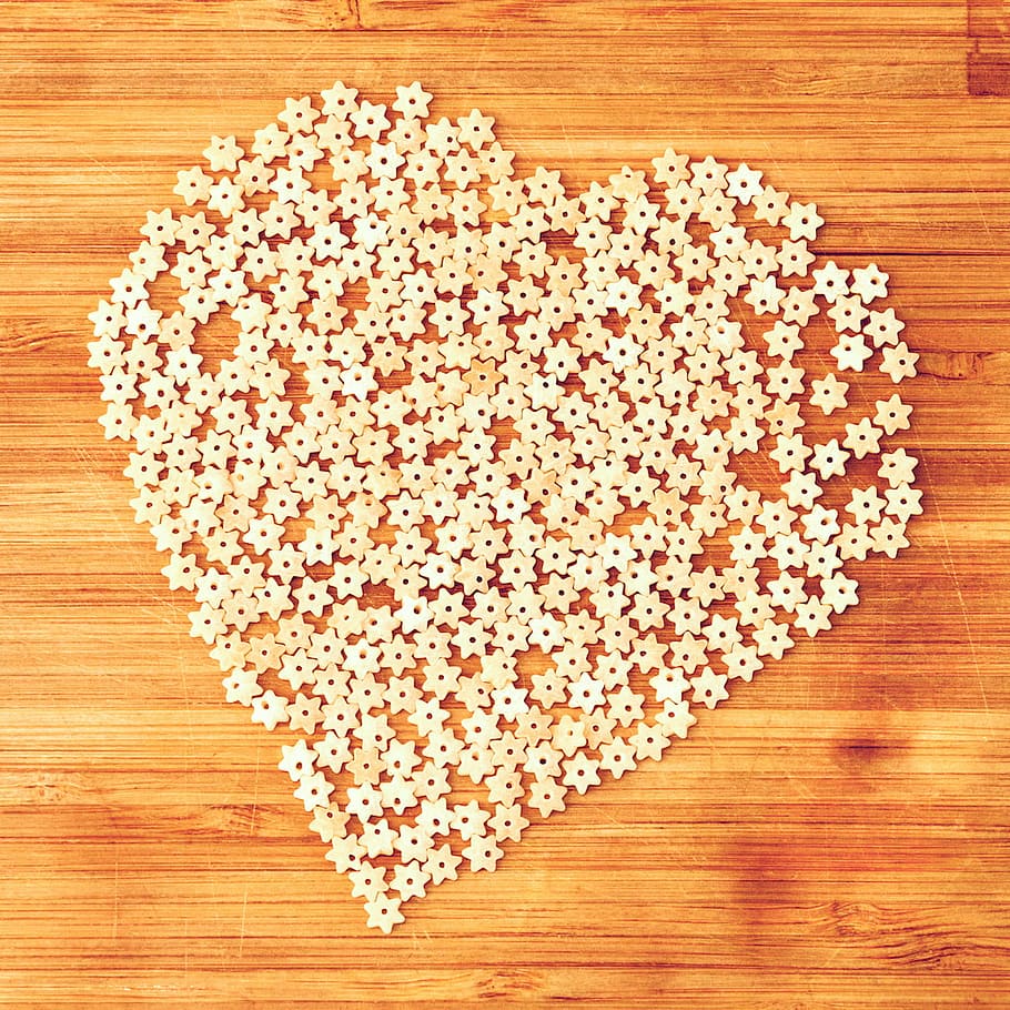 heart-shaped flower wall art, wood, floor, stars, puzzle, heart, love, backgrounds, pattern, vector